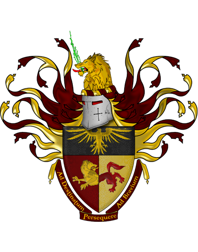 Arms as interpreted by Matthew James Smith